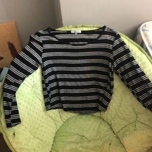 Long sleeve striped shirt